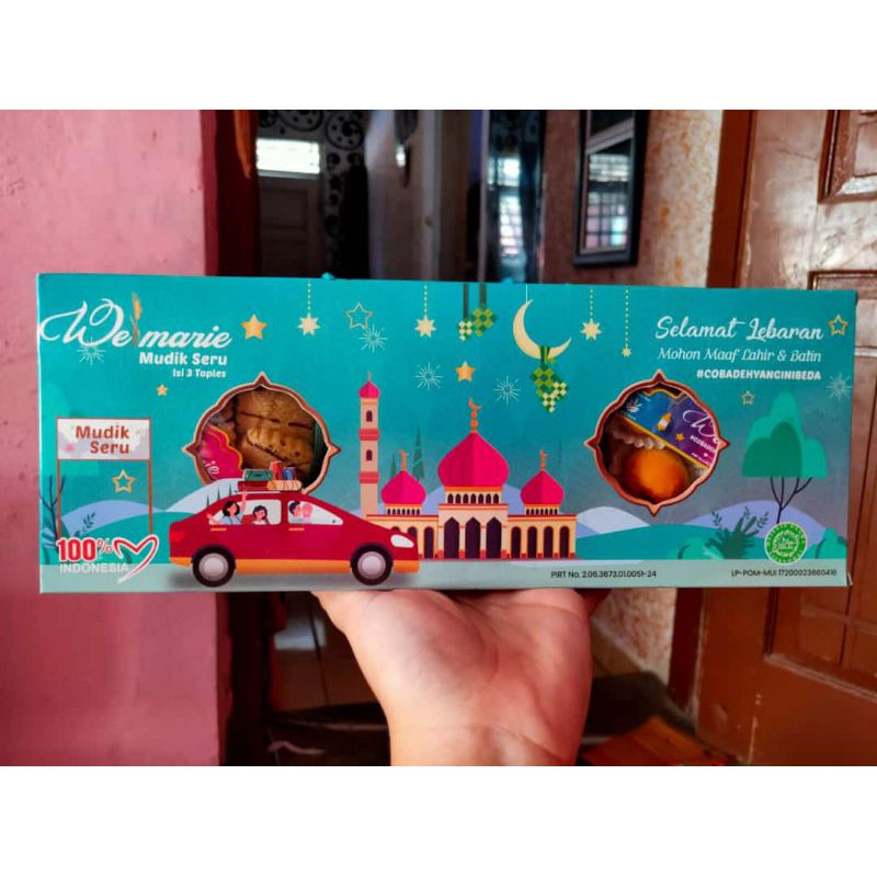 

paket mudik seru isi 3toples