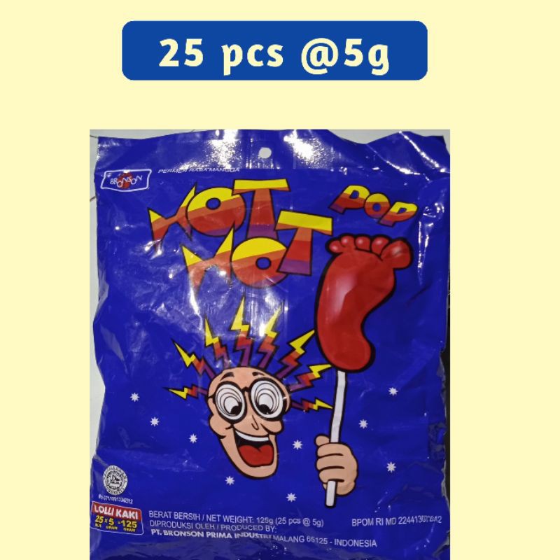 

Permen Kaki Hot Hot Pop 1 pack 25 pcs - Snack - Makanan - Minuman