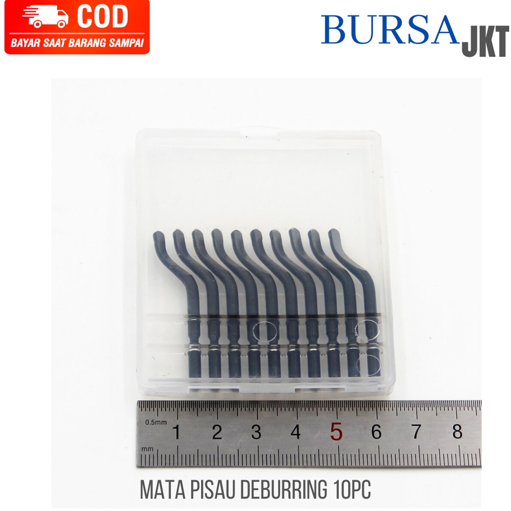 MATA PISAU DEBURRING CHAMFER BLADE SCRAPER REFILL ISI 10 PC