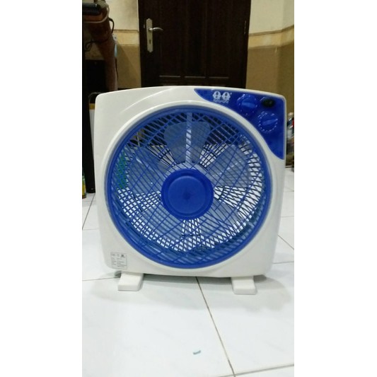KIPAS ANGIN BOX FAN QQ GMM 369 3 speed pluss Timer