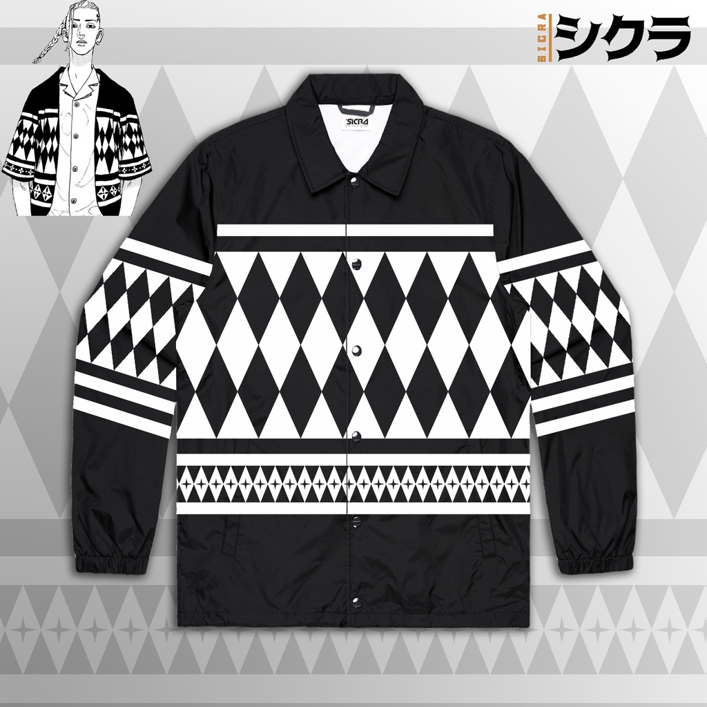 Jaket coach Draken Tokyo Revenger Tokyo Manji | Coach Jacket Ken Ryuguji - Jaket jepang japan Anime