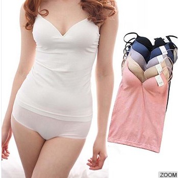 CAMISOLE MODAL Import Soft Elastis with CUP BRA