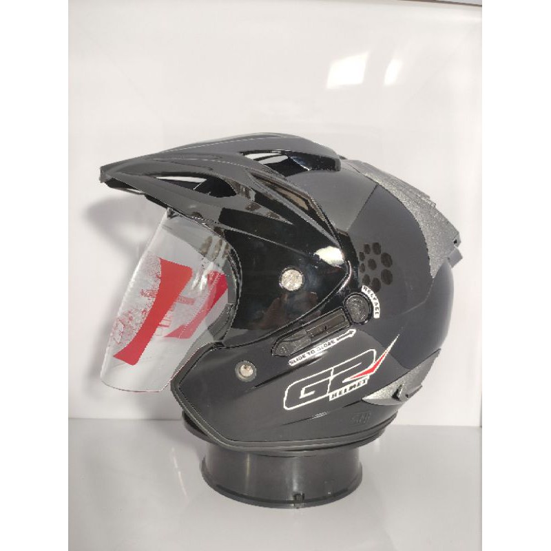 HELM G2 EXTERMINATOR DOUBLE VISOR ALL COLOUR