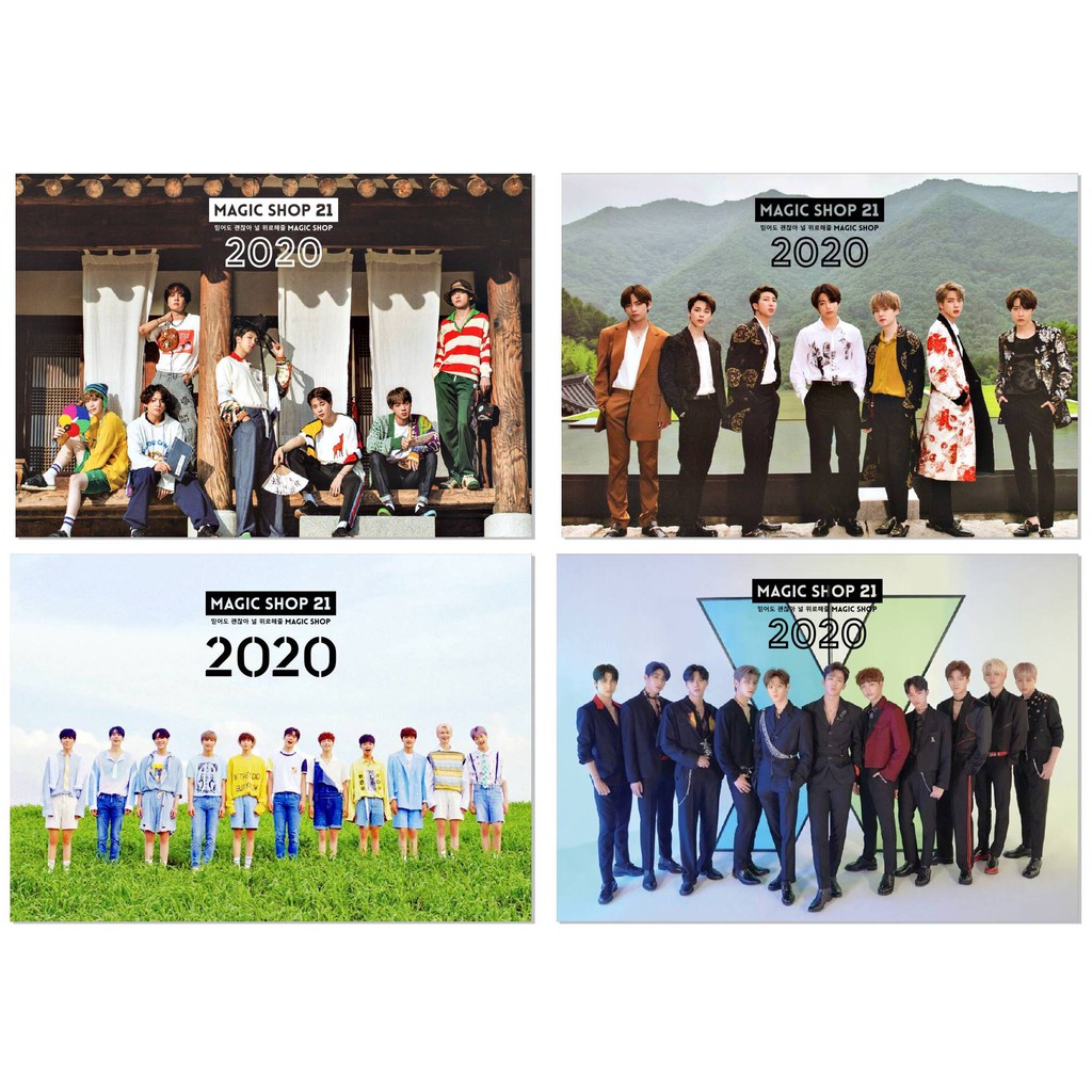 Kalender Meja X1 Bts Custom 2020 Shopee Indonesia