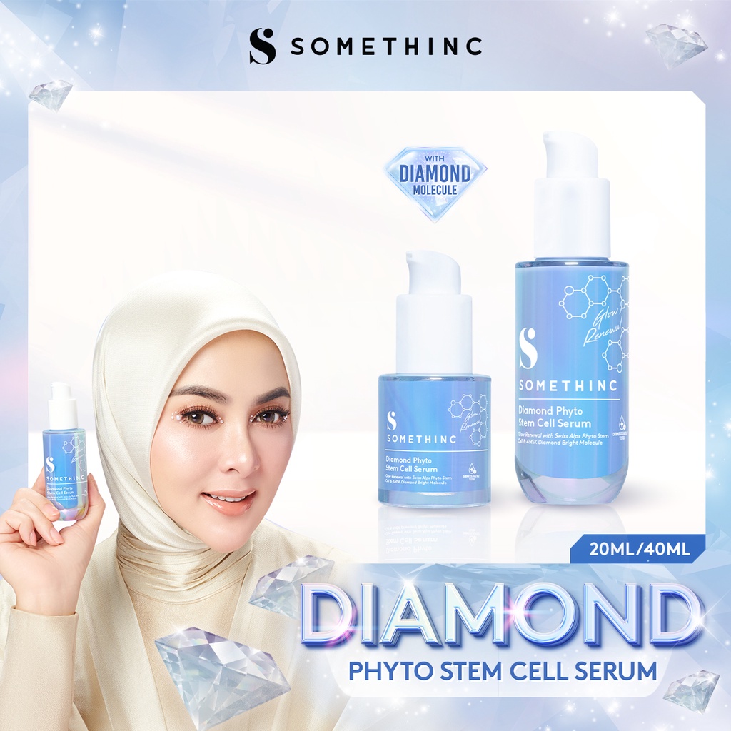 SOMETHINC Diamond Phyto Stem Cell Serum - Serum Diamond untuk Kulit Berkilau dan Cerah