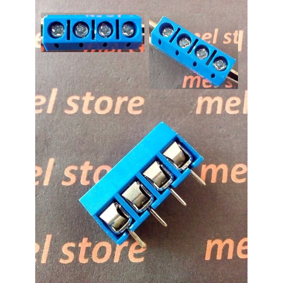 Terminal Block PCB KF301 4 Pin 5.0mm