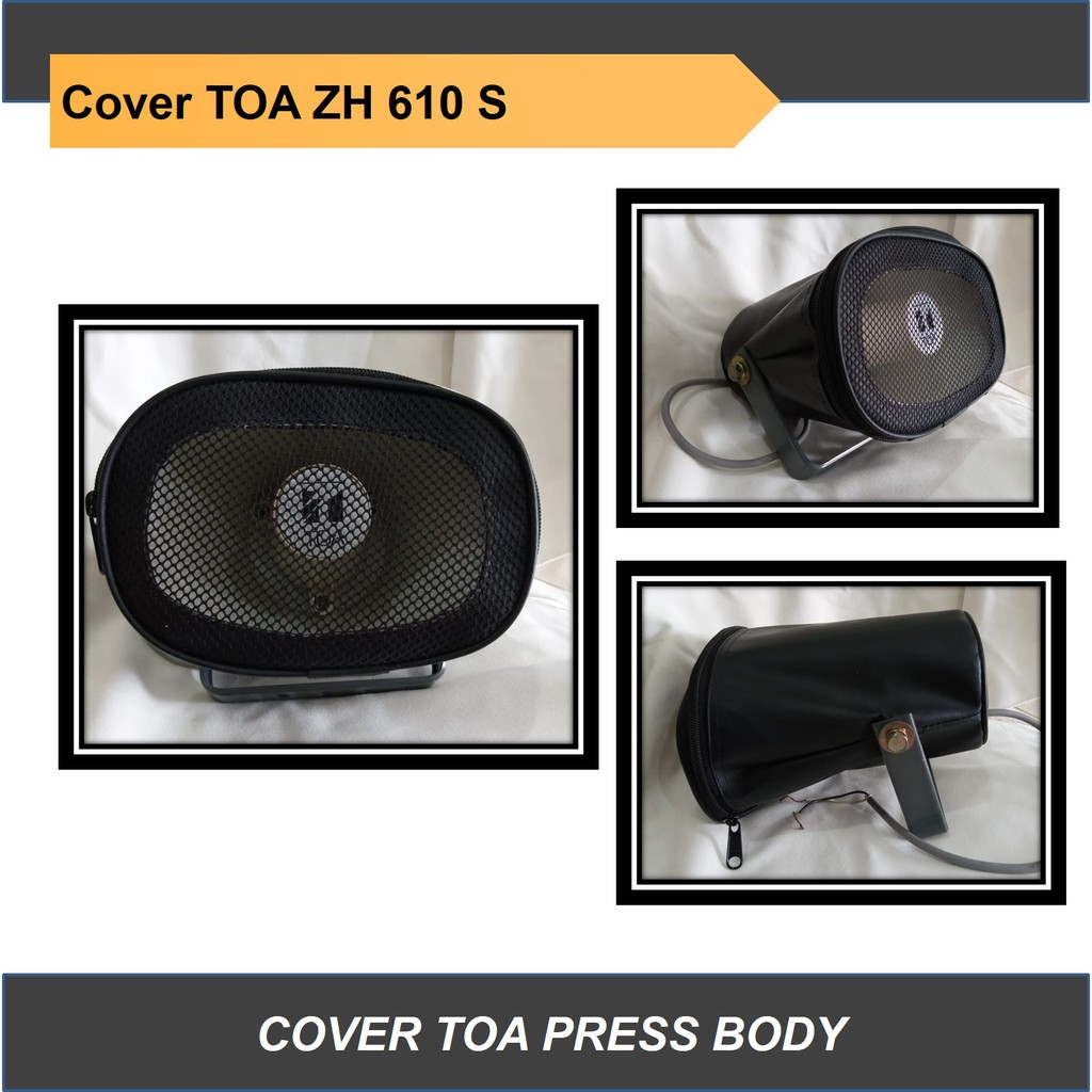 Cover TOA ZH 610 s, Jas TOA 10 Watt, Cover Press Body, Jas Klakson Sirine sirene siren 610s Motor