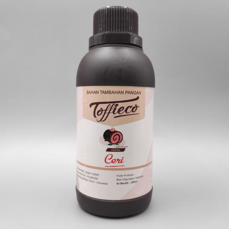 

Toffieco Ceri Flavour 250g - Perisa Essence Tofieco Kirsch Cherry