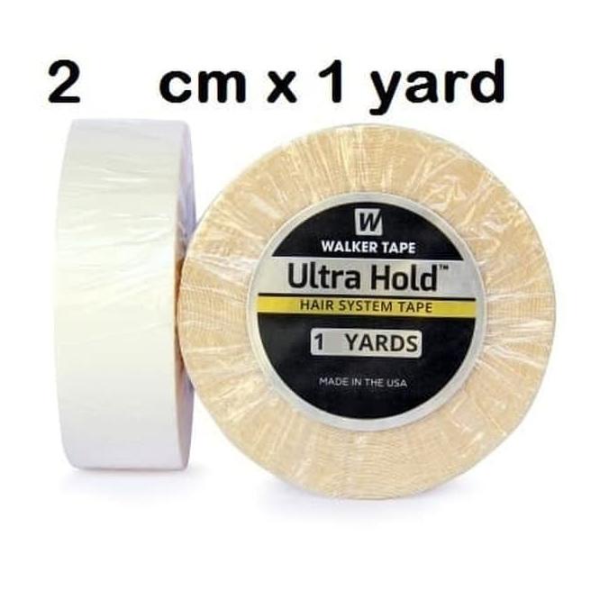 

~COD~ isolasi adhesive lem double tape toupee wig ULTRA HOLD 2 cm x 1 yards ~COD~