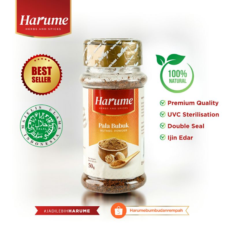 

HARUME - Pala Bubuk / Nutmeg Powder