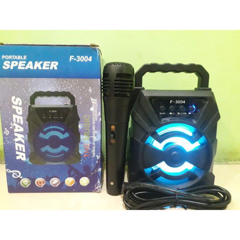 COD SPEAKER BLUETOOTH KARAOKE XTM-5009/F-3004 PLUS MIC KARAOKE X-BASS//SPEAKER SALON AKTIF//SPEAKER KARAOKE//SPEAKER WIRELESS//SPEAKER X-BASS XTM-5009