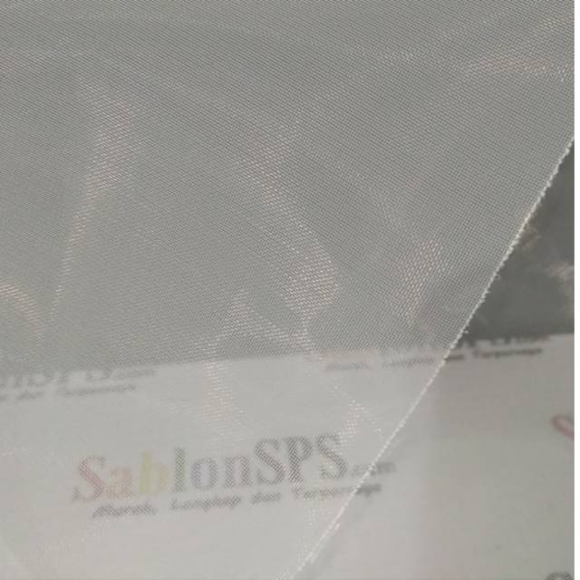 Kain Screen Mesh Sablon T 39 Putih l:165cm