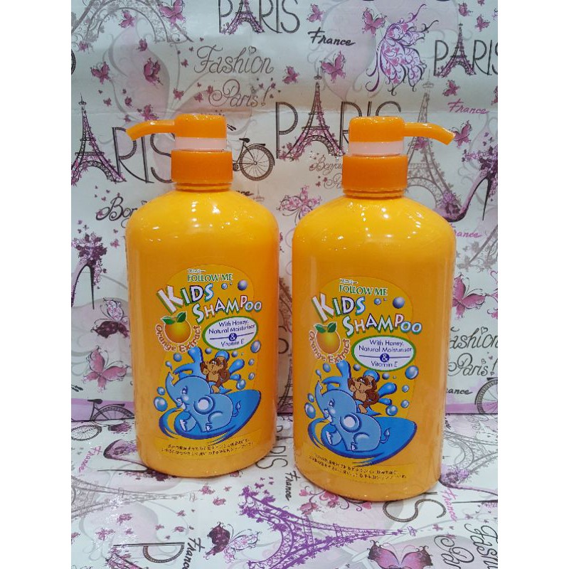 FOLLOW ME KIDS SHAMPO ORANGE 800ml