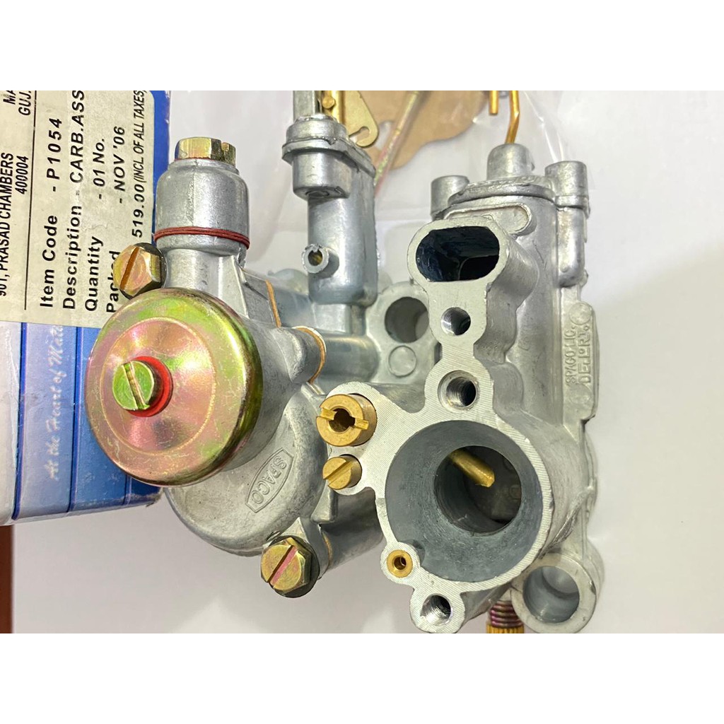 CARBURATOR KARBURATOR VESPA SPRINT UKURAN 20 15 SPACO DIJAMIN LANGSAM