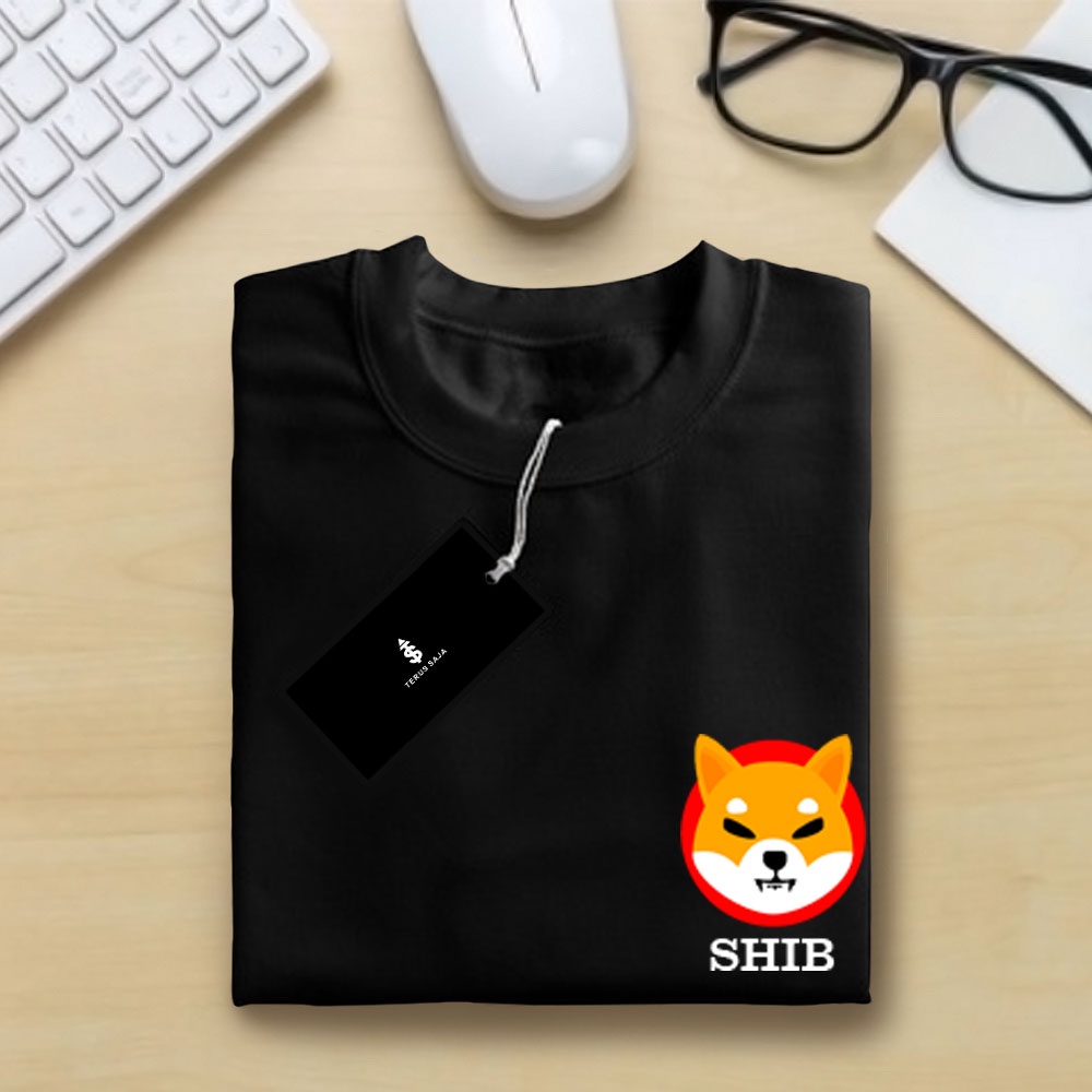 T-shirt Kaos Cryptocurrency "Shiba Inu SHIB" - Kaos Shiba Inu/Kaos Shiba Army/Kaos Crypto Shib
