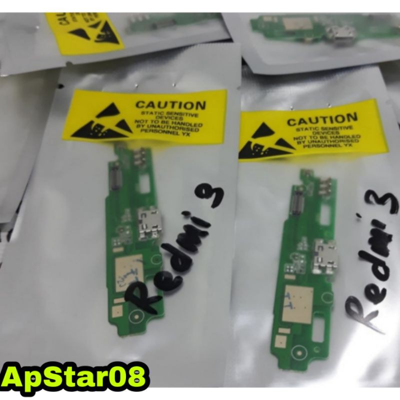 Xiaomi Redmi 3 Papan Cas Konektor Conektor Cas Charger Xiaomi Redmi 3 / Redmi 3s / Redmi 3 Pro