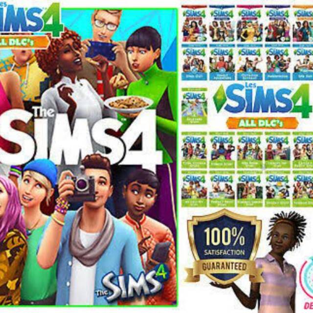 THE SIMS 4 Complete Edition All + DLC - Pc Game - DVD