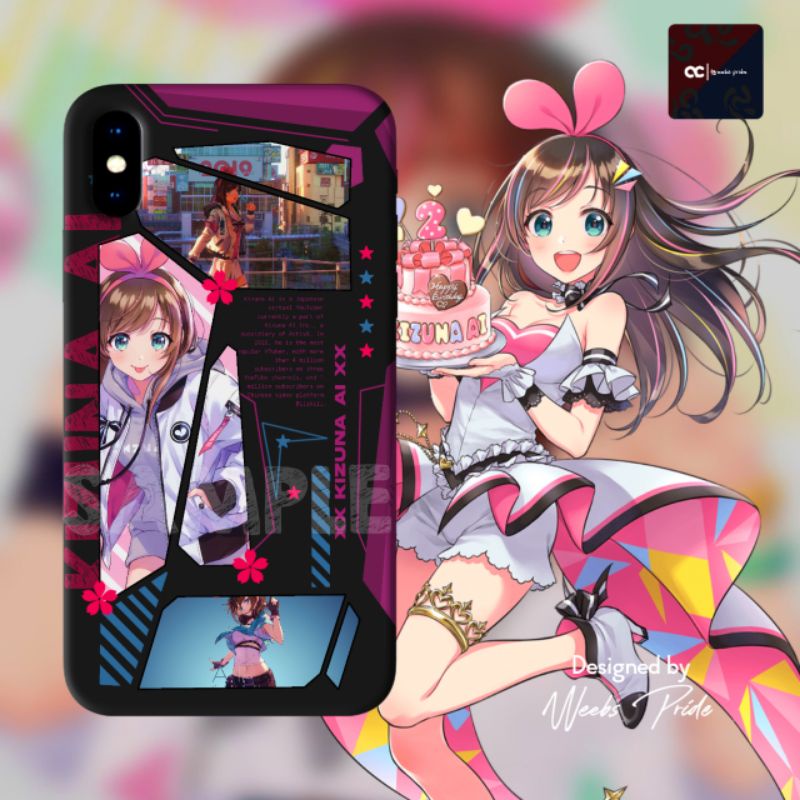 Phone Case Vtuber Kizuna ai - Weebspride