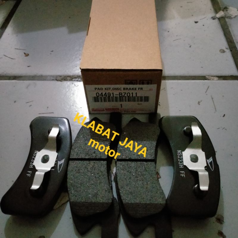 BRAKE PAD KAMPAS REM DEPAN AGYA MANUAL 04491-BZ011
