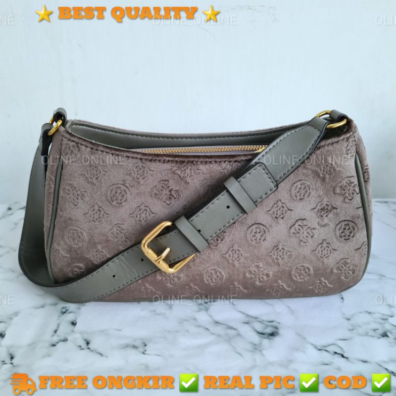 tas kimi velvet premium shoulder bag  8 warna gb handuk