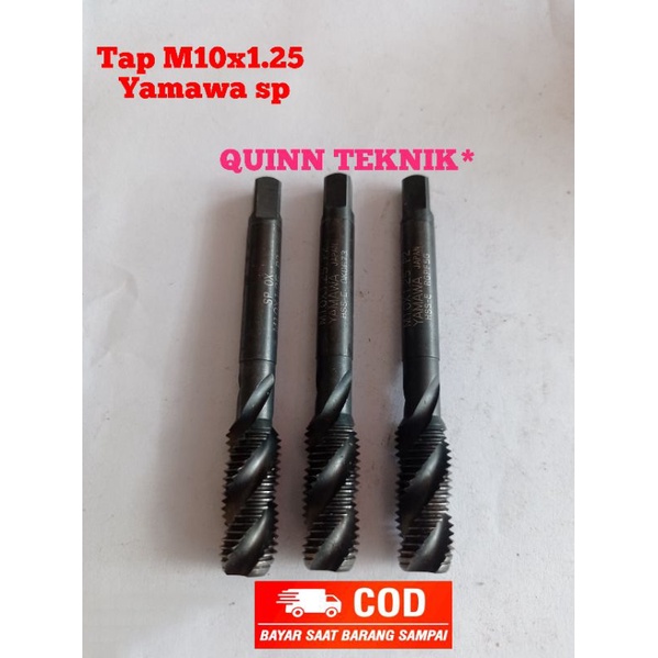 tap spiral tap mesin m10x1.25 Yamawa second