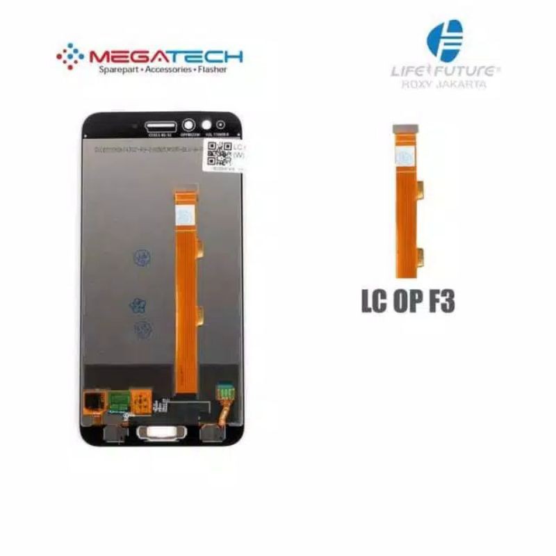 LCD TOUCHSCREEN OPPO F3 FULLSET ORIGINAL