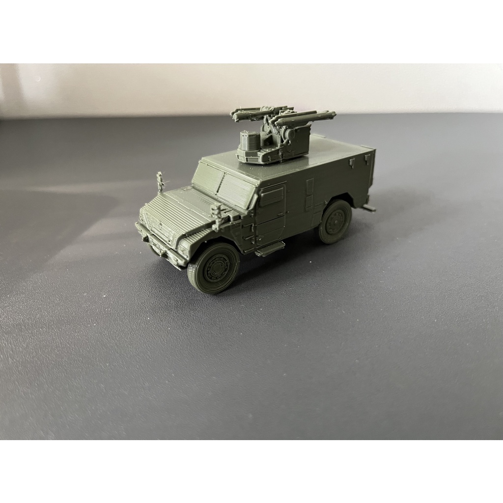 Renault Sherpa, scale 72, 3d printed tank, diecast militer