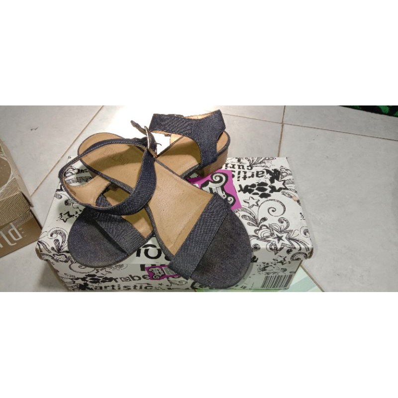 Brash denim drill shoes Payless (preloved)