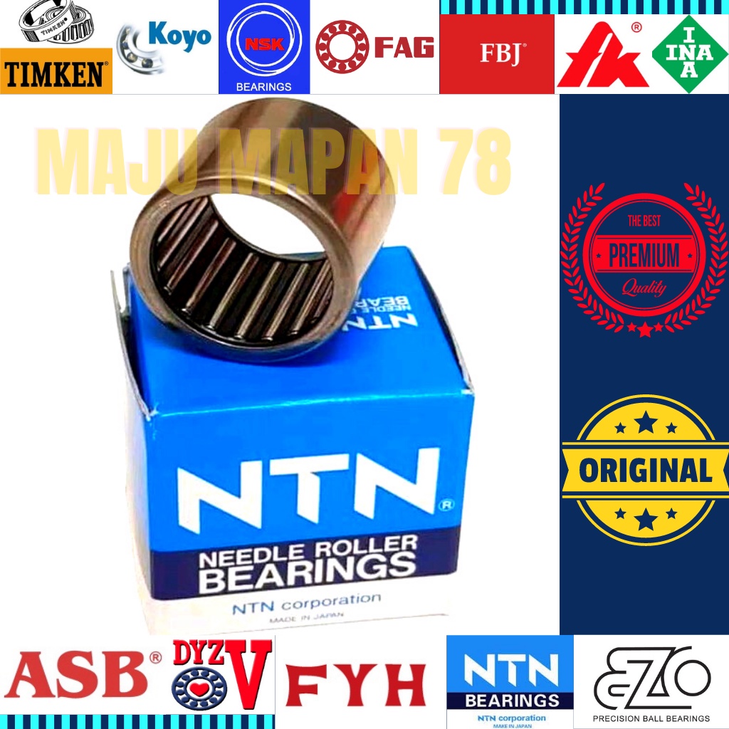 Needle Roller Bearing one way NTN HF 0812 ORIGINAL