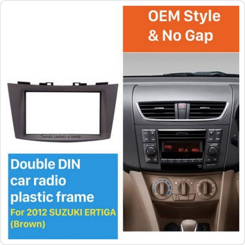 Frame Doubel Din Ertiga / Head Unit