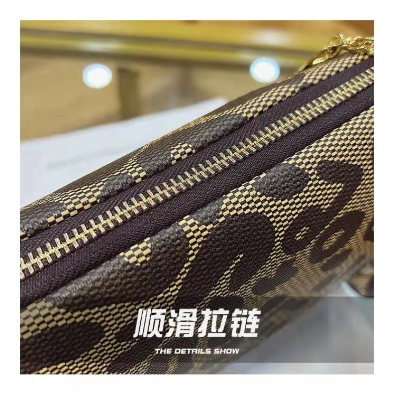 BJ62226 - BROWN/LEOPARD/M - TAS SLEMPANG CROSSBODY WANITA FASHION IMPORT MODIS ELEGAN TERMURAH TERLARIS TERBARU BAGSTORE JAKARTA TAS BATAM ZC2226