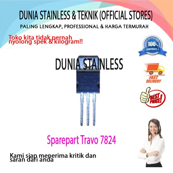 IC 7824 sparepart travo las