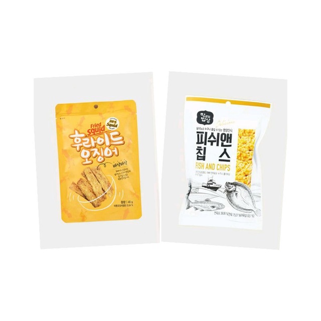 

Arawoom Fried Squid - Fish and Chips 45gr / Snack Korea / Makanan Ringan Korea