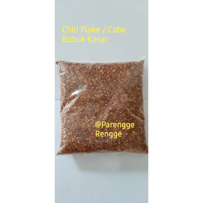 

Marhies - Cabe Bubuk Flake Kasar Kering 1Kg / Chili Flake