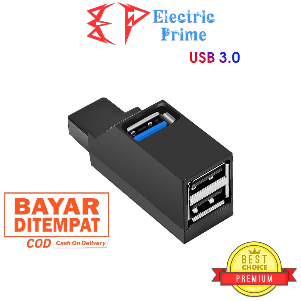 USB Hub 2.0 3.0 Splitter Quick Charging Mini Adapter Tripledi PC Laptop Macbook  OTG Port High Speed