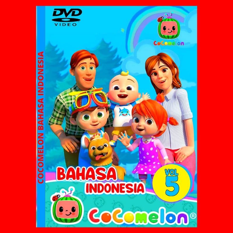 KASET DVD COCOMELON BAHASA INDONESIA-KASET DVD LAGU COCOMELON-KASET VCD COCOMELON-KASET DVD ANAK BAL