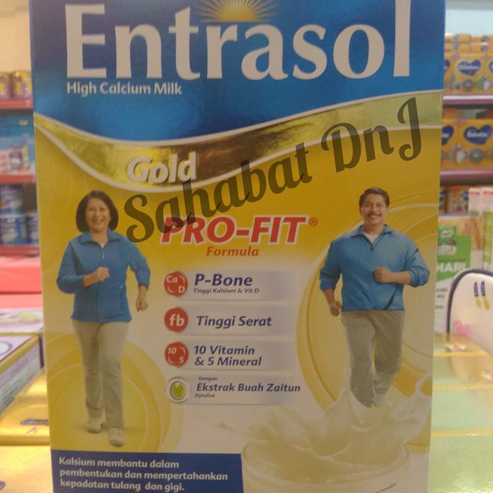 

[COD] susu entrasol gold vanila 600gram [COD]