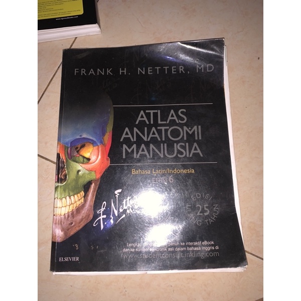 PRELOVED NETTER - atlas anatomi manusia Frank H. Netter MD Edisi 6