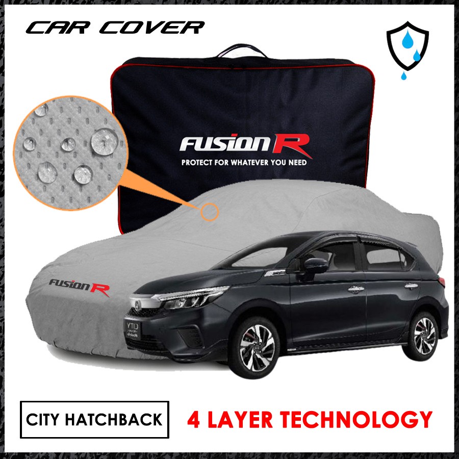 Cover Mobil CITY HATCHBACK 4 Layer / Body Cover CITY HATCHBACK 4 Lapis / Sarung Mobil Honda CITY HAT