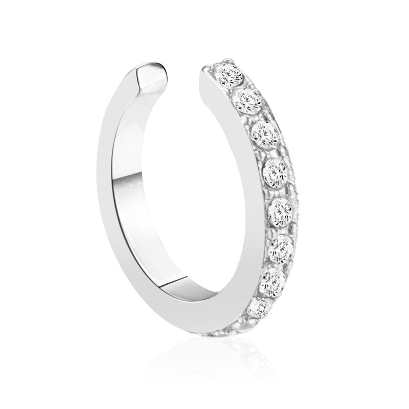 Anting Klip Logam Perak Busana Sederhana Anting Wanita Mutiara Korea Baru Aksesori Kupu-kupu Multifungsi Sederhana Dan Tidak Berpori-05