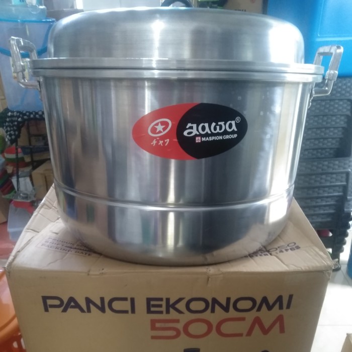 Panci Dandang Kukus Ekonomi PE Maspion Jawa 50 cm (Gojek)