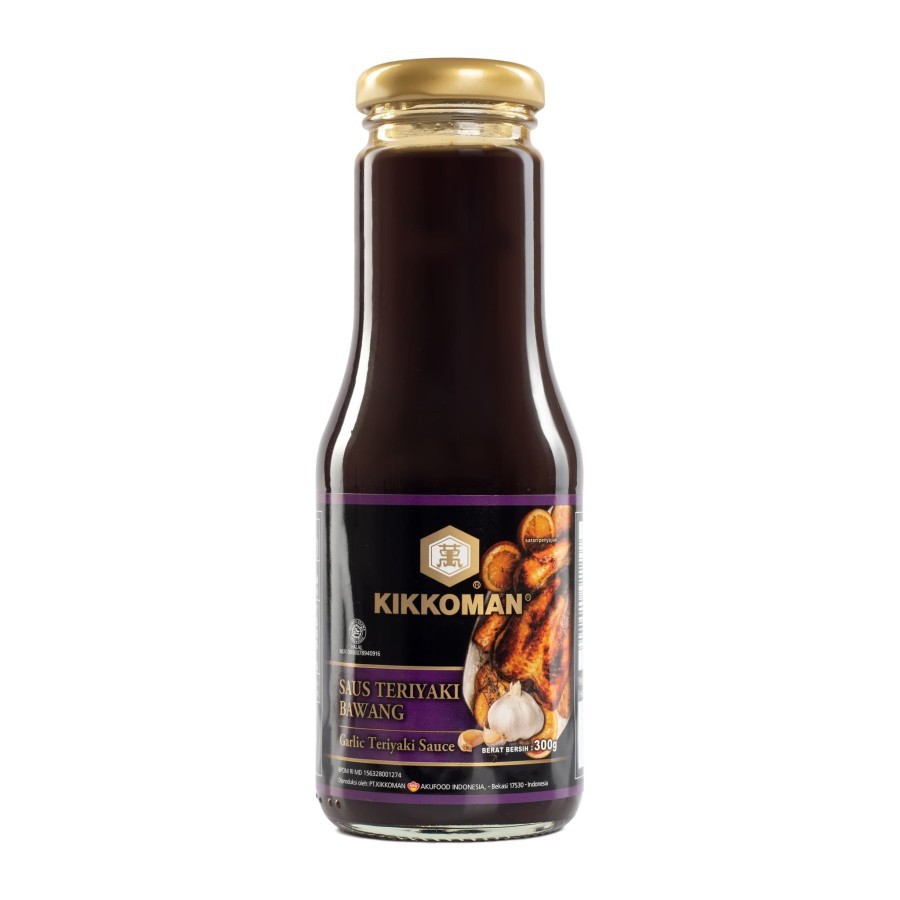 

KIKKOMAN GARLIC TERIYAKI BOTOL 300 GR / SAUS TERIYAKI BAWANG