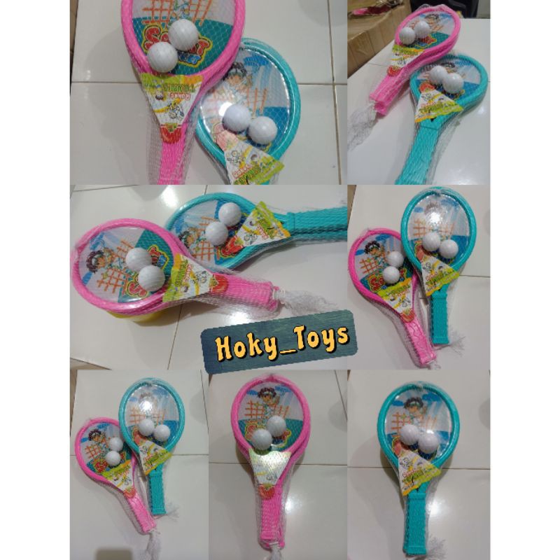 Mainan Raket Tenis Anak isi 2 Pcs