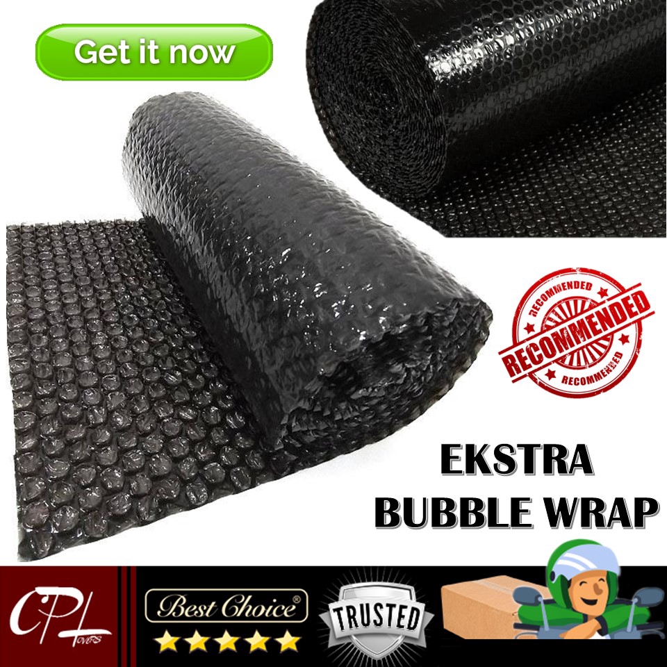 

Ekstra Bubble Wrap khusus pembelian di CPL
