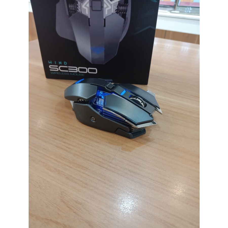 Gaming AULA SC300 GAMING MOUSE WIRELESS - GARANSI 1 TAHUN ORIGINAL