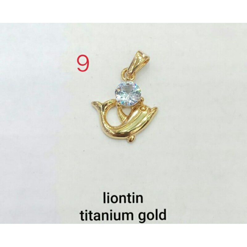 LIONTIN TITANIUM MODEL IKAN BAYAK MOTIF TERBARU