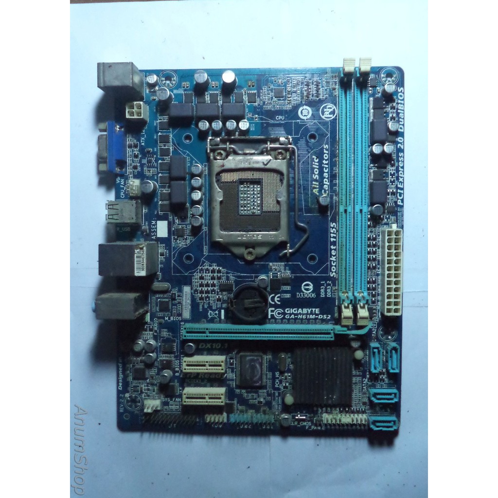 Motherboard H61 Socket 1155 Gigabyte Asus Gambling