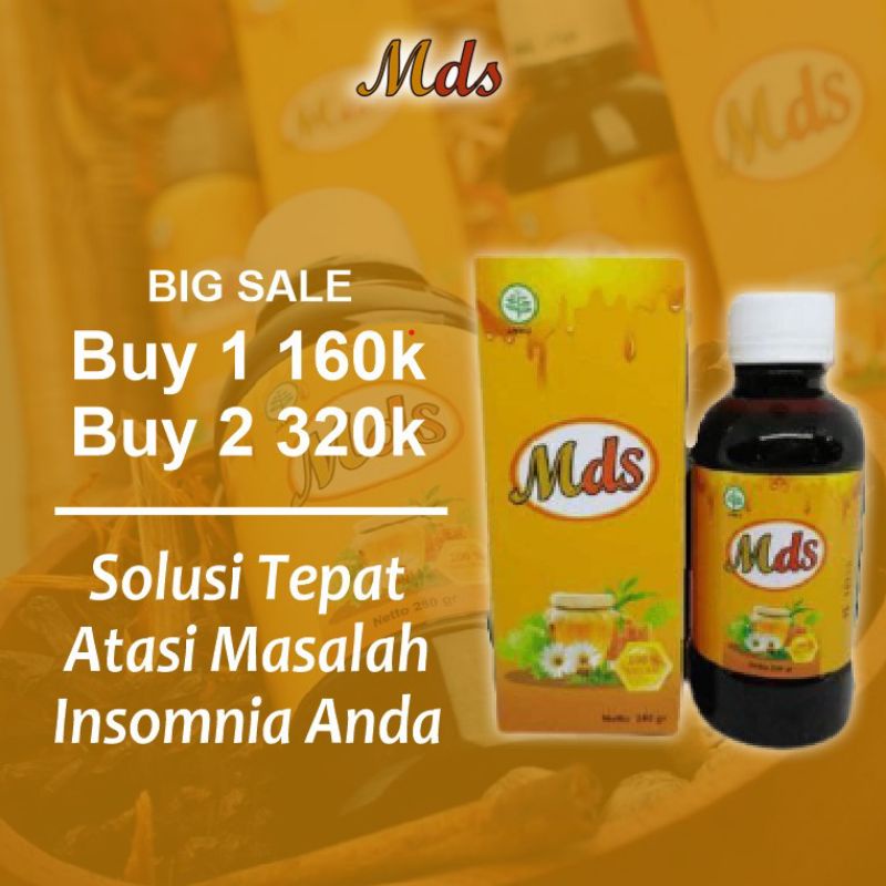 MADU DEEP SLEEP (MDS) HERBAL ALAMI ATASI SUSAH TIDUR INSOMNIA TERLARIS - DEEP SLEEP