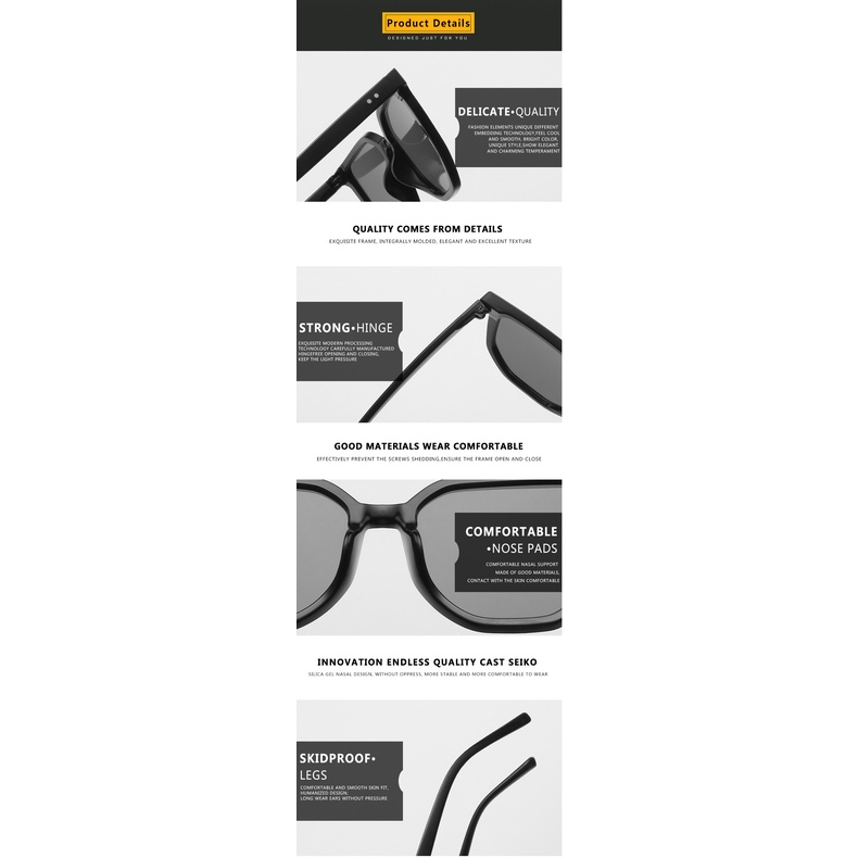 Fashion Polygon Frame Kacamata Hitam Personality Shade Beach Sunglasses Women Men