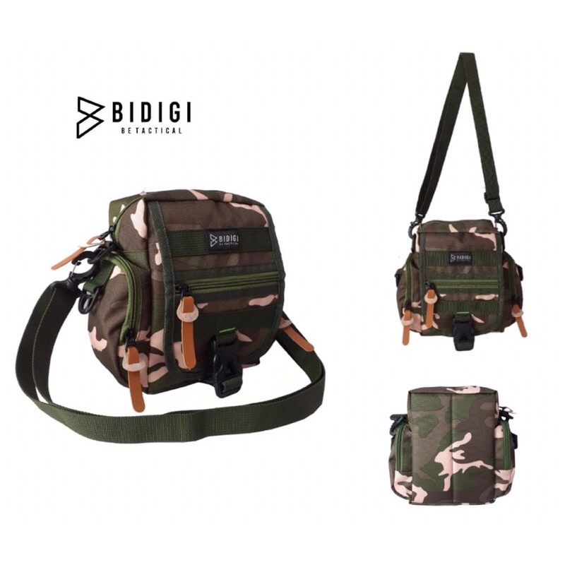 Tas Selempang tactical Army loreng doreng travelling bag bandung grosir konveksi